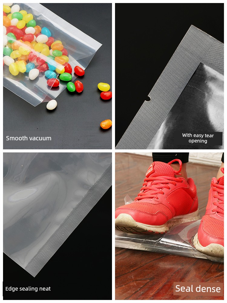 20/24 Silk Transparent Glossy Cooked Chicken and Duck Vacuum Bag