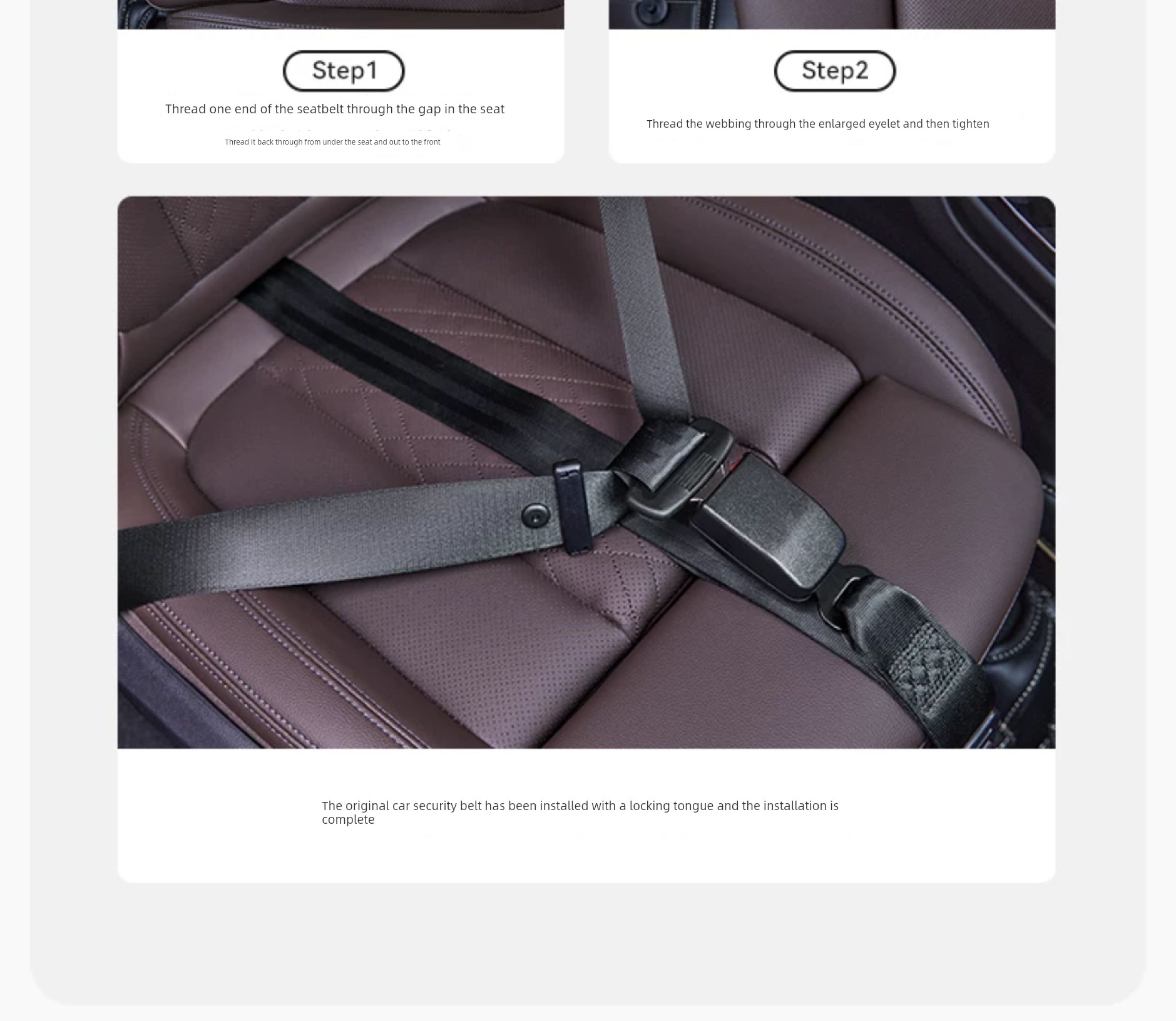 October Crystal Special Driving Handy Gadget Pregnant Women Safety Belt — 12