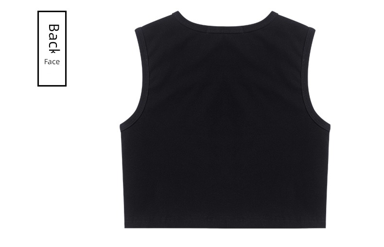 jacket thread female summer Sleeveless T-shirt jazz