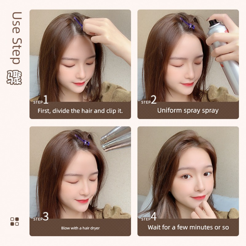 No trace fluffy Hairpin Headwear Liu Haijia