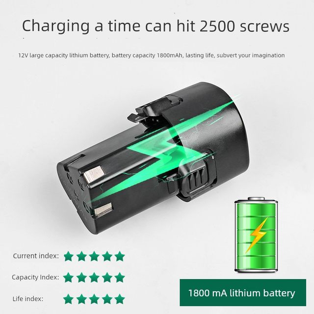 Electric screwdriver rechargeable household small electric screwdriver mini electric drive tool set screw tightening machine