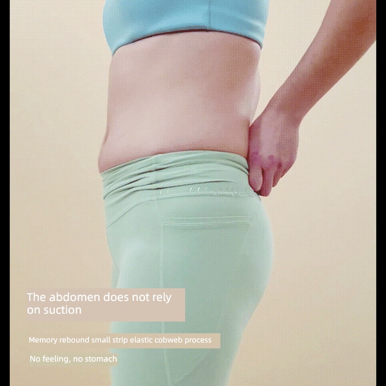 LG101 The abdomen Buttock lifting Tight trousers 9 points honey peach