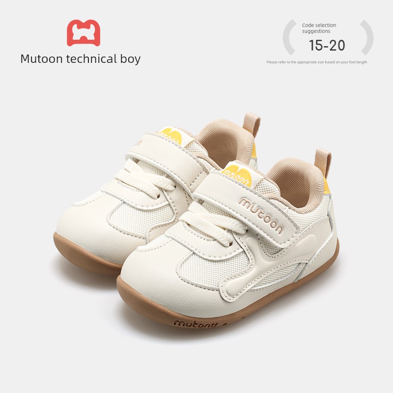 Muttong Baby Thin-Soled Pre-Walking Shoes 2026 Spring and Autumn New Model for 6-18 Months Baby Girls and Boys Soft-Soled Walking Shoes — 5