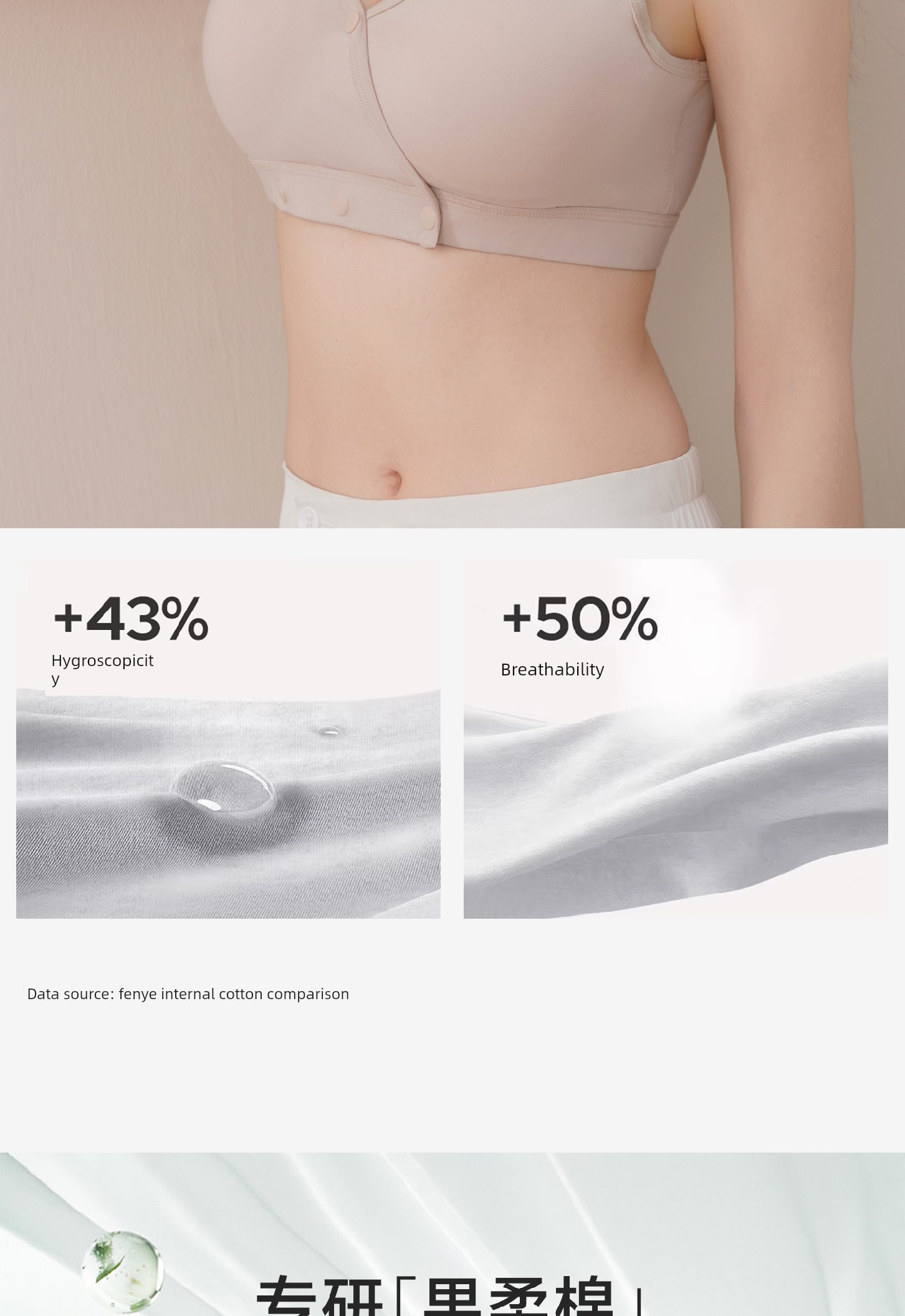 [C-G Large Size Large Bust] Nursing Bra with Large Cups to Prevent Sagging, Specially Designed for Postpartum Breastfeeding, Thin Summer Style Bra — 18