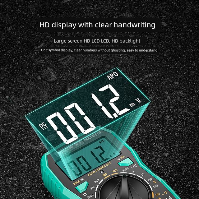 Shanze multimeter digital high-precision portable intelligent fully automatic home maintenance multifunctional electrician universal meter