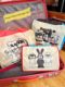 New cute Qiaobo travel storage three-piece quilt storage bag family clothing storage bag waterproof
