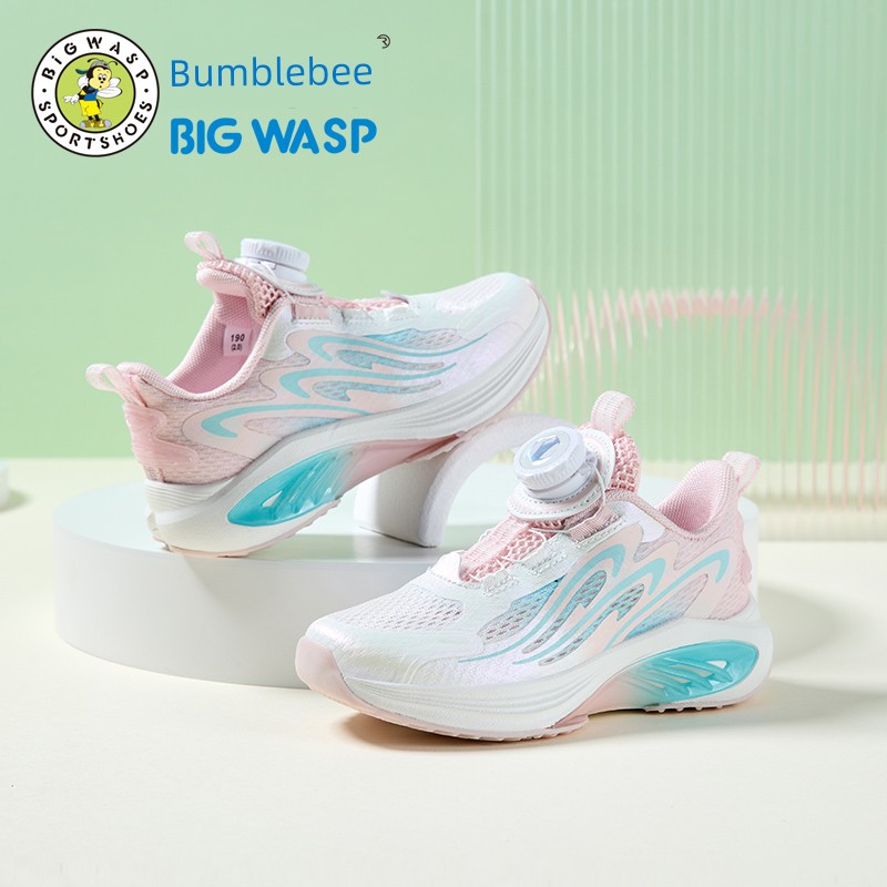 Bumblebee Children's Shoes, Kids' Sneakers, New Autumn Model, Breathable Casual Shoes for Little Girls, Girls' Running Shoes — 6