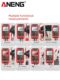 Intelligent anti-burn multimeter digital high-precision electrician special multifunctional digital display voltage and capacitor universal meter
