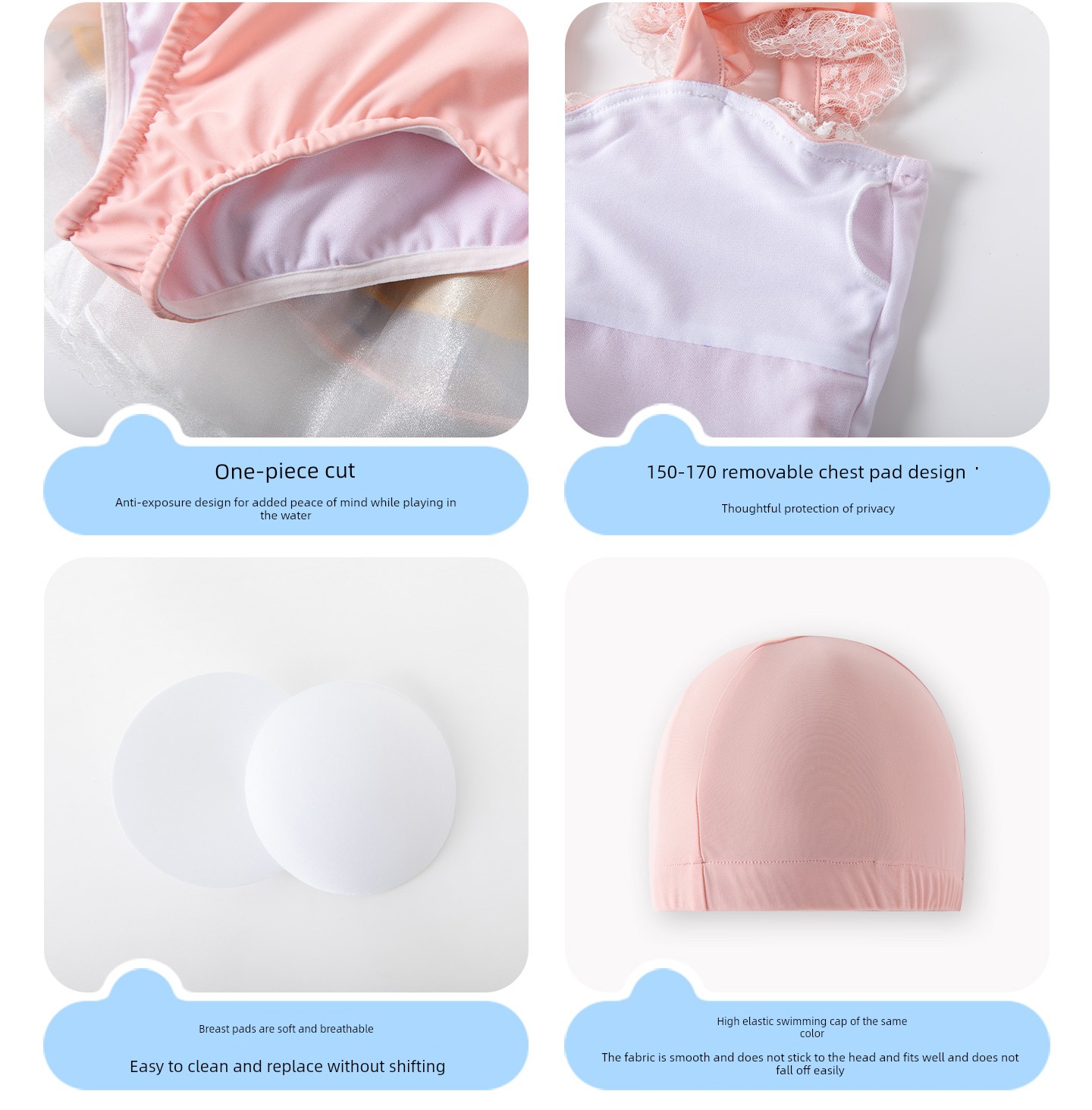 66 Princess Children's Clothing Girls' One-Piece Swimsuit 2026 New Model Children's Stunning Swimwear Sweet Girls' Swimwear — 12
