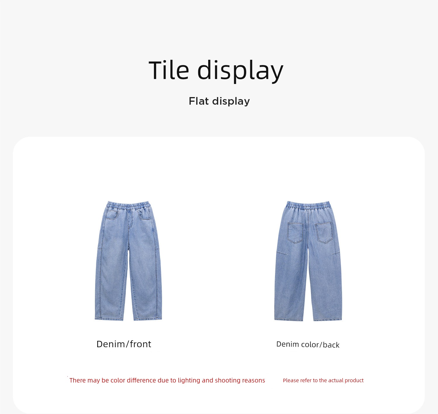 Zuoxi Children's Clothing Boys' Pants Summer Thin Children's Cool Tencel Jeans 2026 New Model Big Kids Anti-Mosquito Pants — 37