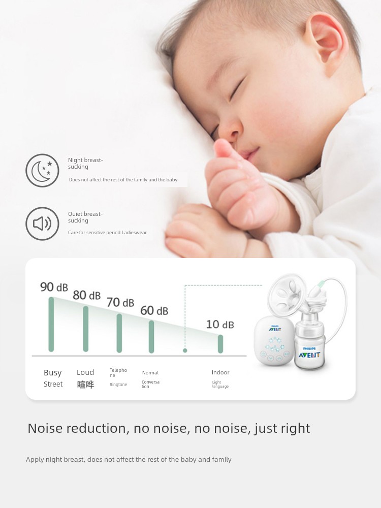 Philips AVENT Genuine Goods Electric Manual Dual-Use Breast Pump Bass Portable Unilateral Massage Milking Breast Pump — 4