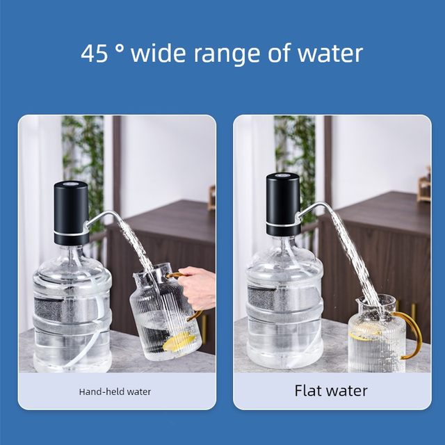 荣事达电动抽水器桶装水小型饮水器双泵矿泉水压水器泵抽水吸水器