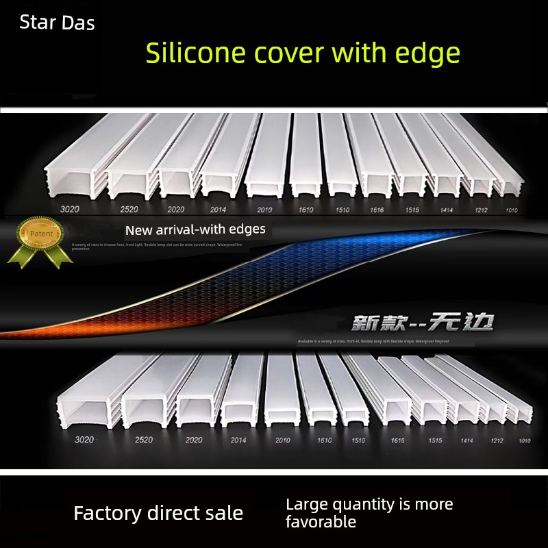Led Wear-Free Silicone Surface Mounted Embedded Light Bar