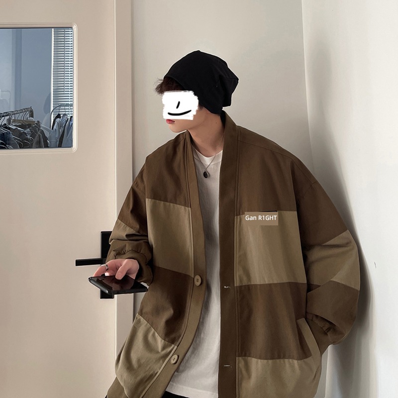 man ins Chaopai Spring and Autumn easy Jacket loose coat
