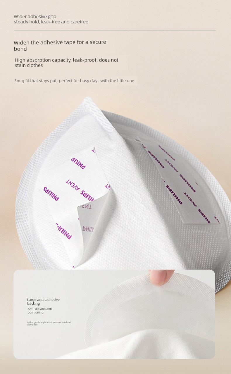 Philips AVENT Anti-Overflow Breast Pad Breastfeeding Postpartum Disposable Breathable Milk Leak-Proof Pad Breast Pad 2 Boxes — 11
