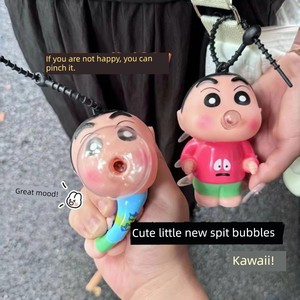 Decompression Bubble Squeeze Toy Cute Anime Doll Backpack Pendant Children's Toy Gift Slow Rebound Keychain