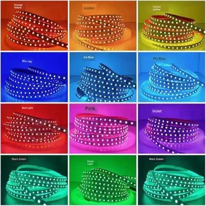 Cob High and Low Voltage Led24v220 12V Bare Board Color Light Self-Adhesive Flexible Light Strip Linear Lamp Embedded Sl