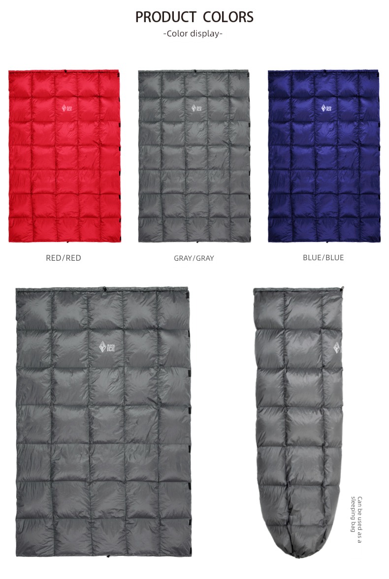 Black ice forum Beidi Double Ultra light Down quilt outdoors