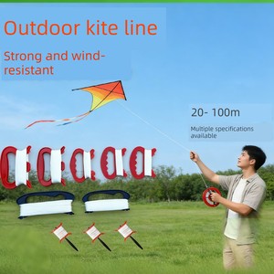 Weifang Kite Flying Line and Release Tool Equipment for Children, Kite Line Butterfly Board, Outdoor Strong Wind-Resista
