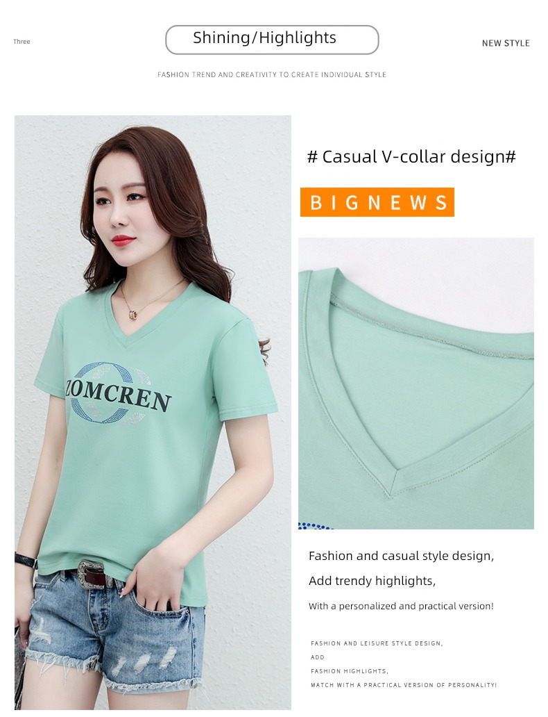 ma'am easy pure cotton black jacket Short sleeve T-shirt