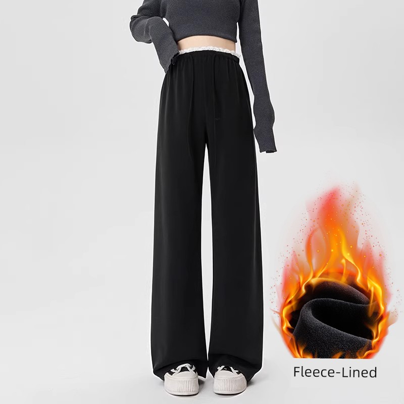 Maternity Pants for Spring and Autumn, Stylish Straight-Leg Design, Suitable for Wearing Outside, 2026 New Model, Non-Tight on the Belly during Pregnancy, — 1