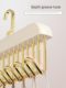 Wooden clothes hanger hook underwear bra student dormitory home multi-function wave storage artifact clothes hanger