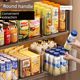 Storage basket Desktop snacks and groceries sorting storage box Cabinet plastic rectangular transparent acrylic storage box