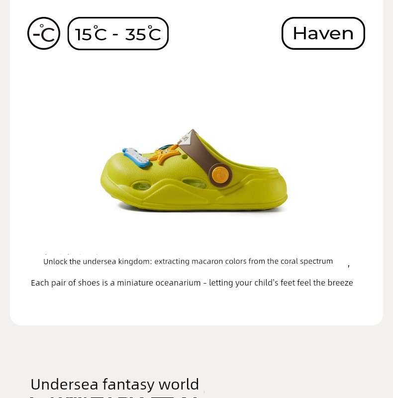 Puxi Finding Nemo Croc Shoes Children's Summer Cute Non-Slip Closed-Toe Slippers Boys Girls Beach Sandals — 7