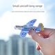Small aircraft model assembled hand throwing fighter kindergarten children gift mini airplane toy children bubble