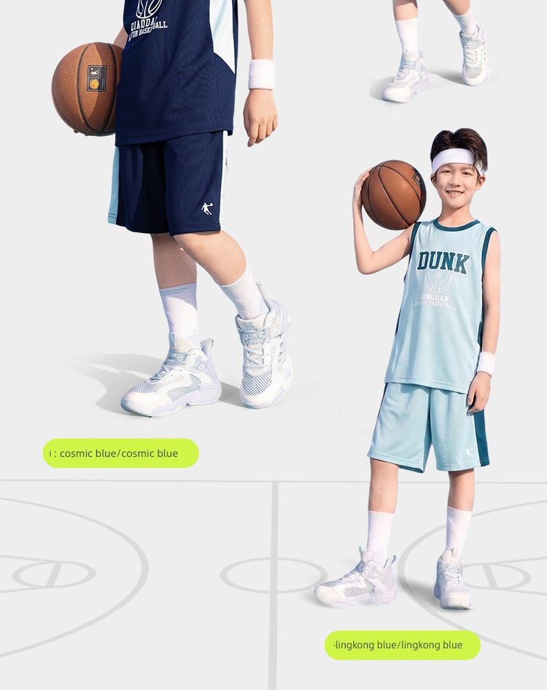 Jordan Basketball Wear Quick-Drying Summer Vest Breathable Children's Clothing — 9