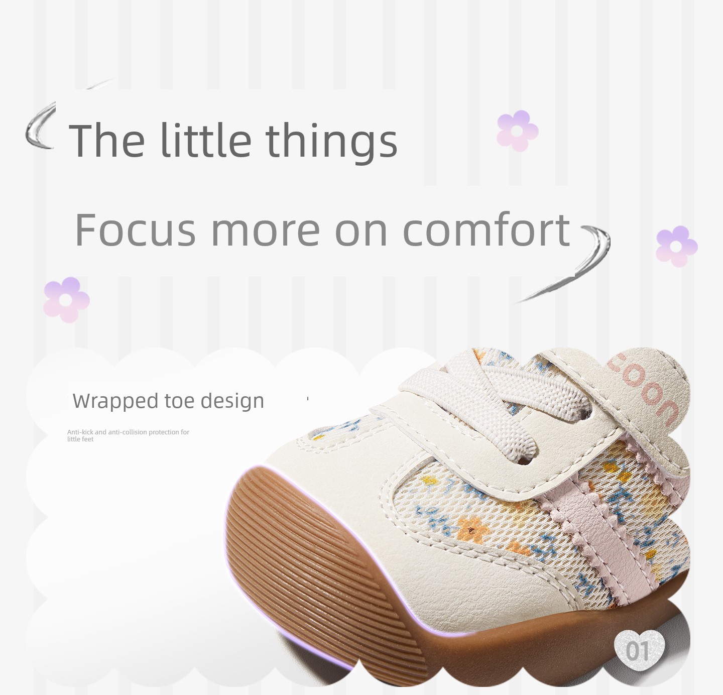 Children's Shoes for Infants, Soft-Soled Princess Training Shoes, 2026 Autumn New Breathable Mesh Functional Shoes for Girls — 27