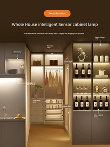 LED Smart Self-Adhesive Rechargeable Kitchen Cabinet Light Strip