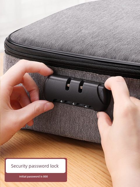 Certificate storage bag box household artifact family birth certificate household registration document certificate password card bag organization box bag
