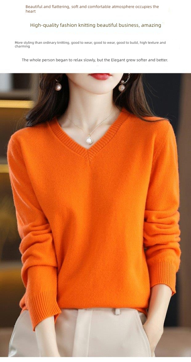 100% Autumn and winter easy Condom Long sleeve pure cardigan