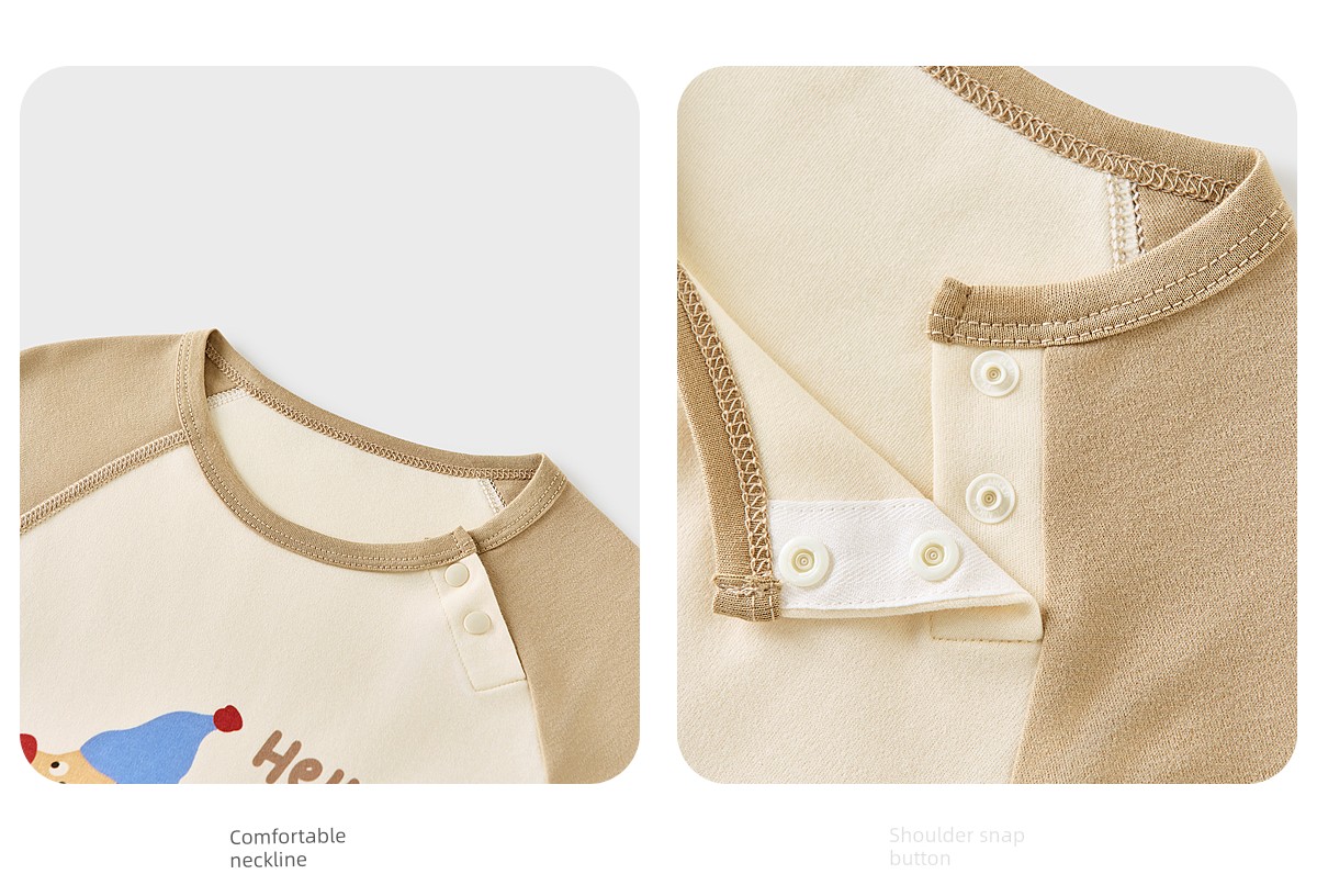 Tongtai Baby T-Shirt Spring & Fall Pure Cotton Kidsren's Casual Outing Long-Sleeved Tops for Boys and Girls New Style — 18