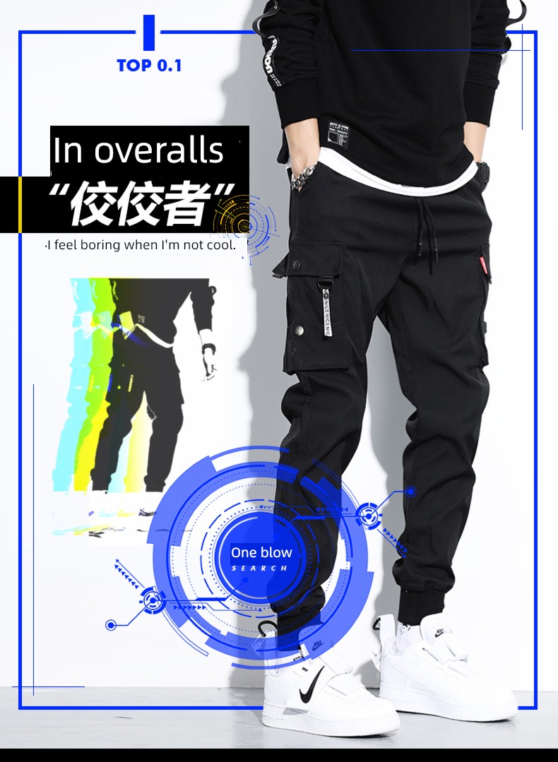 Self-cultivation motion Harlan Korean version Winter money Plush Overalls
