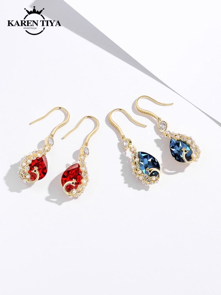 Light luxury atmosphere Advanced sense summer female Earrings