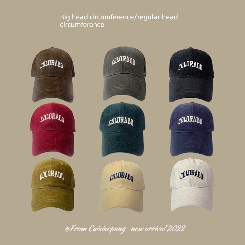female Chaopai Korean version Wide eaves deepen Sanding Hat