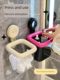Suction cup waste recycling face towel storage box wall-mounted toilet bathroom toilet bathroom bathroom face towel storage rack