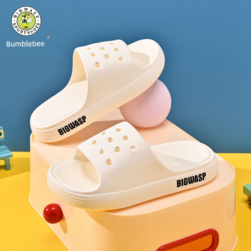 Bumblebee Children's Slippers for Boys, Non-Slip, New Model for Toddlers, Indoor Car-Shaped Bathroom Quiet Slippers — 7