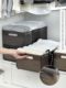 Deep cabinet storage box wardrobe lattice storage pulling layer storage artifact underwear underwear sorting box washbasin stand