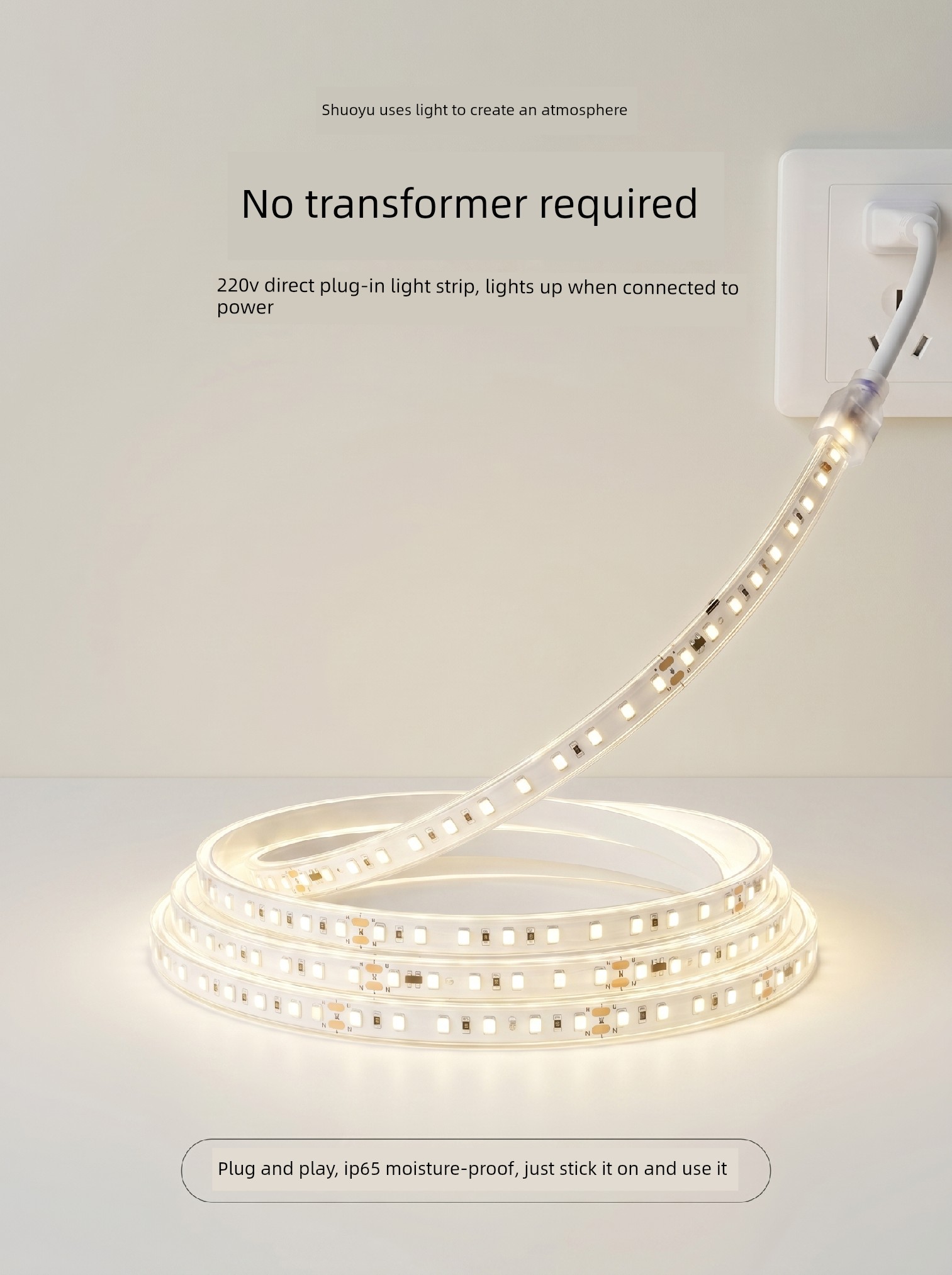 Cabinet Display Transformer-Free Linear LED Light Strip
