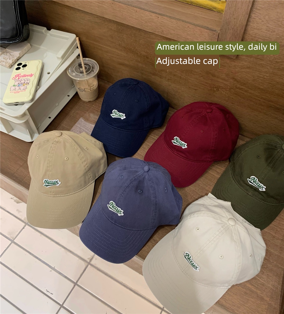 Ding Zou female pure cotton Soft roof Duck tongue Korean version Baseball cap