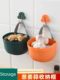 Kitchen onion, ginger and garlic storage basket small hanging basket storage rack bathroom hanging basket bathroom bedside hanging storage basket