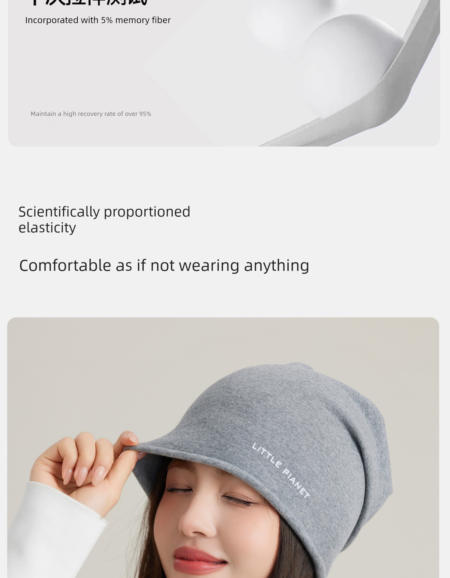 Postpartum Cotton Hat for Spring and Autumn, 10A Antibacterial Maternity Hat, Moisture-Wicking, Breathable, Head Protection, Large Head Circumference, — 10