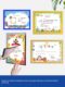 Picture frame mounting Children's student certificate storage photo frame magnetic display sticker certificate display business license protection cover