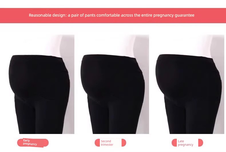 Autumn and Winter Outer Wear Thick Pregnant Women's Pants — 12