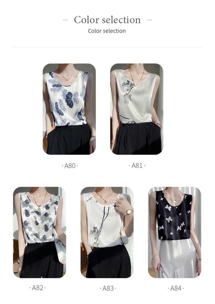 22 years printing suit Lay a foundation Satin V-collar real silk