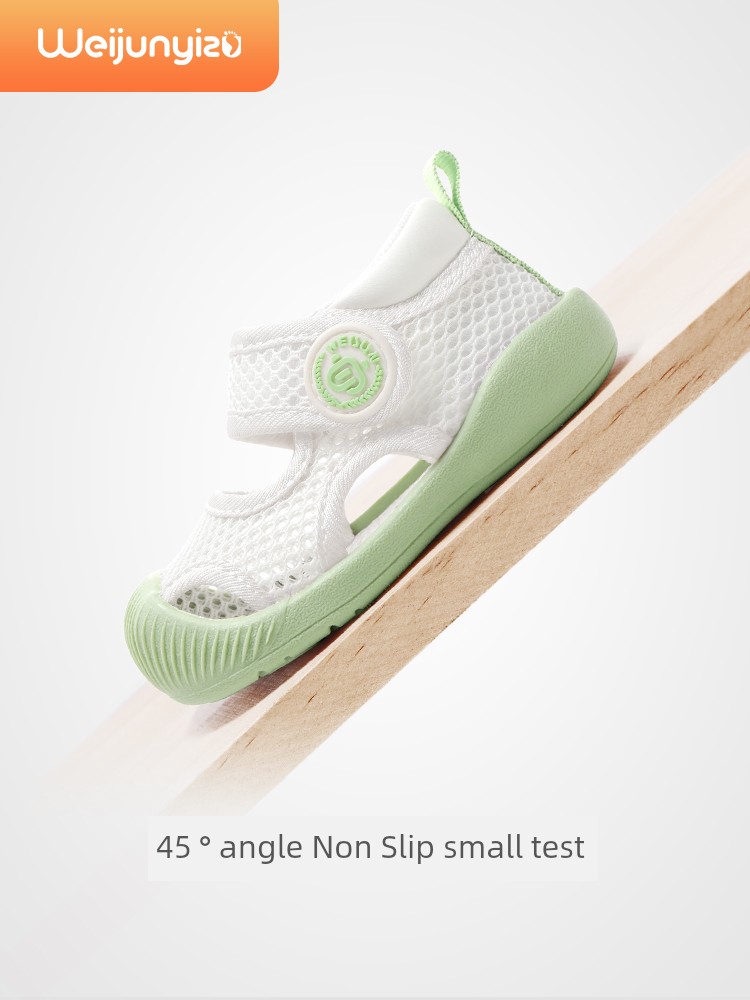 Baby Girl Summer Soft Bottom 3 Years Old Mesh Toddler Shoes — 4