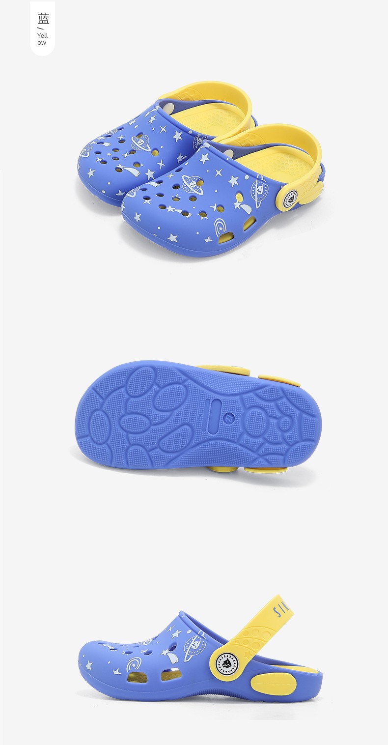 Tyrannis Children's Clogs Are Soft and Comfortable, Quick-Drying, Odor-Resistant, and Suitable for Both Boys and Girls for Beach and Seaside Use — 17